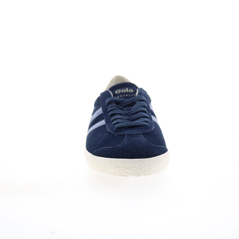 Gola Specialist CMA145 Mens Blue Suede Lace Up Lifestyle Sneakers Shoes