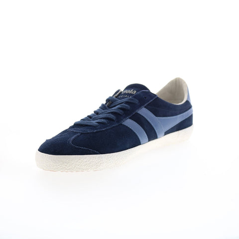 Gola Specialist CMA145 Mens Blue Suede Lace Up Lifestyle Sneakers Shoes