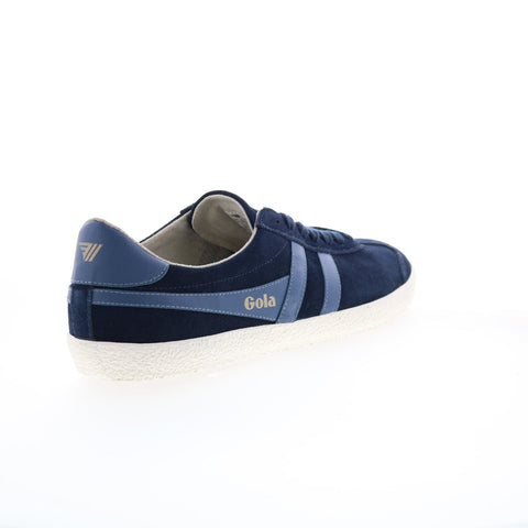 Gola Specialist CMA145 Mens Blue Suede Lace Up Lifestyle Sneakers Shoes