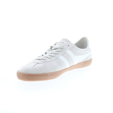 Gola Specialist CMA145 Mens Gray Suede Lace Up Lifestyle Sneakers Shoes