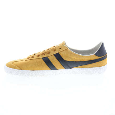Gola Specialist CMA145 Mens Yellow Suede Lace Up Lifestyle Sneakers Shoes