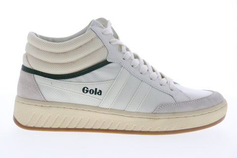 Gola Championship High CMA164 Mens White Leather Lifestyle Sneakers Shoes