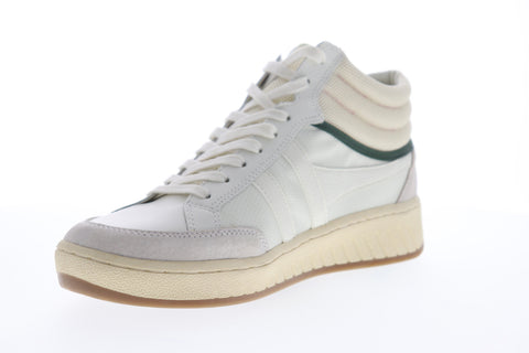 Gola Championship High CMA164 Mens White Leather Lifestyle Sneakers Shoes