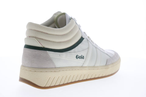 Gola Championship High CMA164 Mens White Leather Lifestyle Sneakers Shoes
