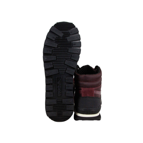 Gola Ridgerunner High II CMA170 Mens Burgundy Nylon Lifestyle Sneakers Shoes