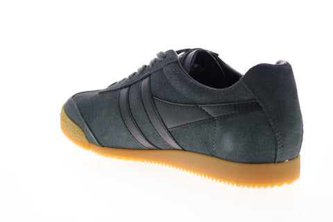 Gola Harrier Suede CMA192 Mens Blue Lace Up Lifestyle Sneakers Shoes