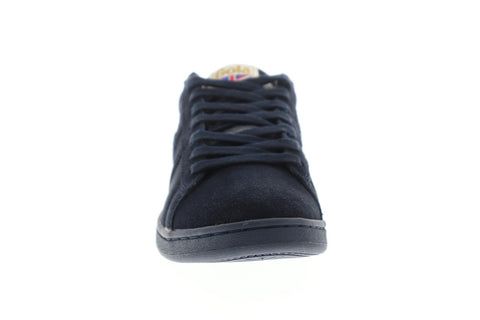 Gola Equipe Suede Mens Blue Suede Low Top Lace Up Sneakers Shoes