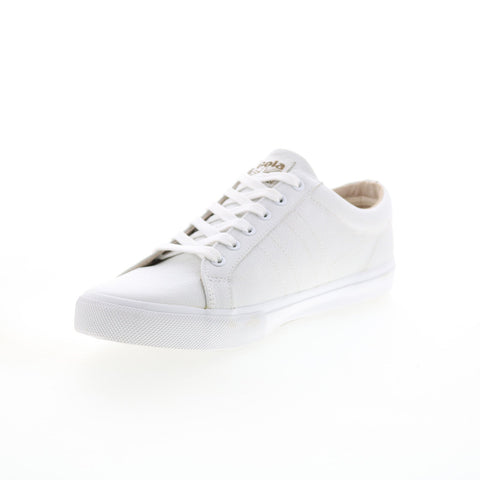 Gola Vantage CMA206 Mens White Leather Lace Up Lifestyle Sneakers Shoes
