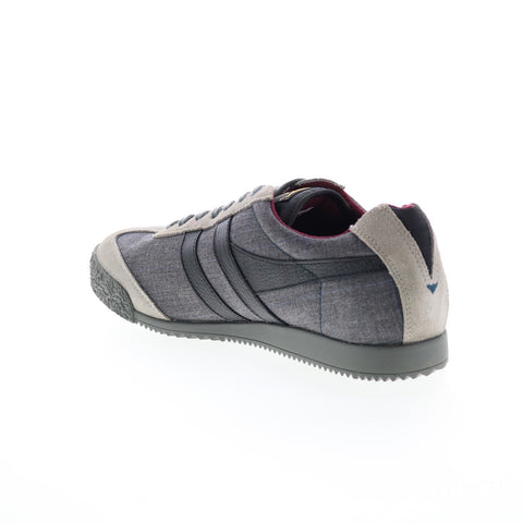 Gola Harrier SR CMA209 Mens Gray Canvas Lace Up Lifestyle Sneakers Shoes