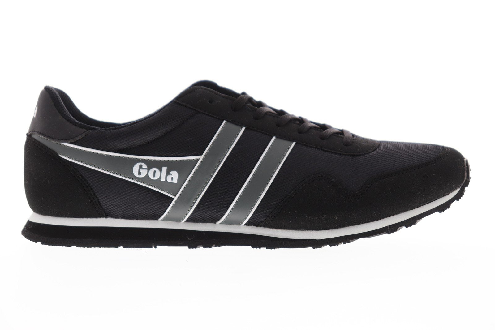 Gola Monaco Ballistic CMA216 Mens Black Casual Lace Up Lifestyle
