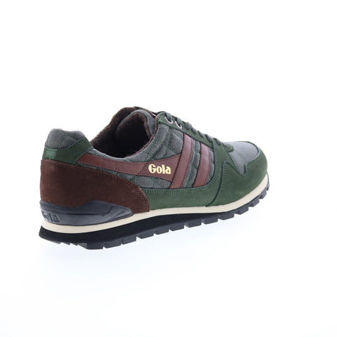 Gola Ridgerunner Country Club CMA222 Mens Green Lifestyle Sneakers Shoes