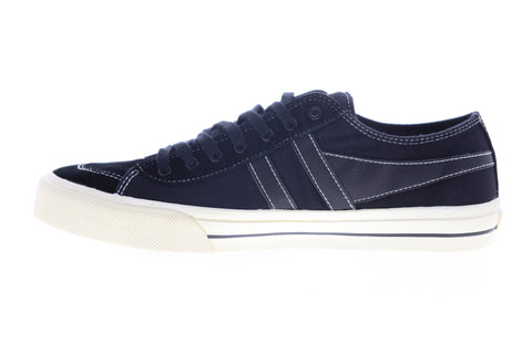 Gola Quota II Luke CMA260 Mens Black Canvas Lace Up Lifestyle Sneakers Shoes
