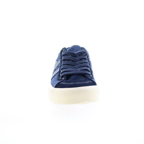 Gola Quota II Luke CMA260 Mens Blue Canvas Lace Up Lifestyle Sneakers Shoes