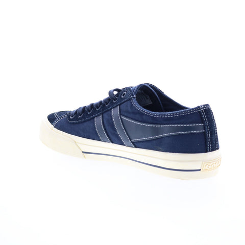 Gola Quota II Luke CMA260 Mens Blue Canvas Lace Up Lifestyle Sneakers Shoes