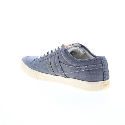 Gola Comet CMA279 Mens Gray Canvas Lace Up Lifestyle Sneakers Shoes