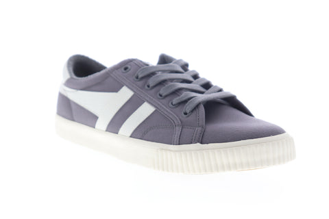 Gola Tennis Mark Cox CMA280 Mens Gray Canvas Lace Up Lifestyle Sneakers Shoes
