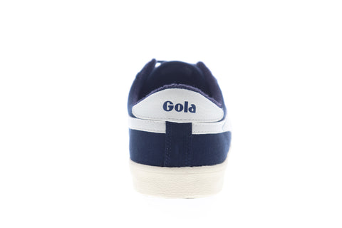 Gola Tennis Mark Cox CMA280 Mens Blue Canvas Lace Up Lifestyle Sneakers Shoes