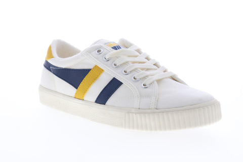 Gola Tennis Mark Cox CMA280 Mens Beige Tan Canvas Lifestyle Sneakers Shoes