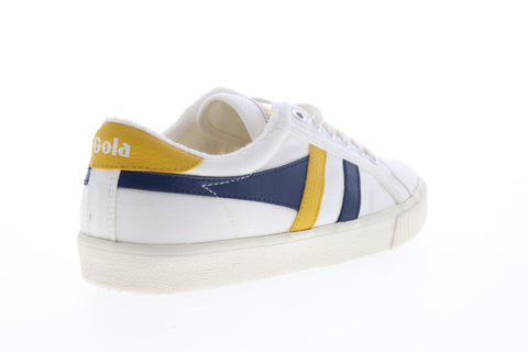Gola Tennis Mark Cox CMA280 Mens Beige Tan Canvas Lifestyle Sneakers Shoes