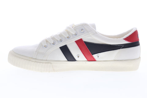 Gola Tennis Mark Cox CMA280 Mens Beige Tan Canvas Lifestyle Sneakers Shoes