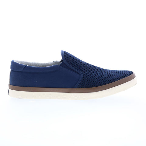 Gola Seeker Slip Mesh CMA355 Mens Blue Canvas Lifestyle Sneakers Shoes