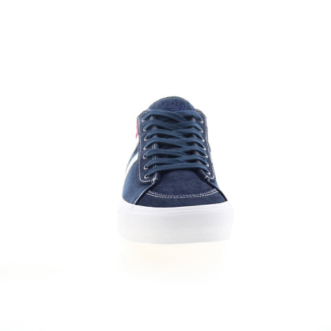 Gola Quota II RWB CMA509 Mens Blue Canvas Lace Up Lifestyle Sneakers Shoes