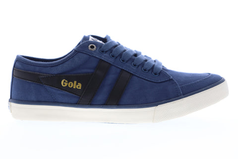 Gola Comet CMA516 Mens Blue Canvas Lace Up Lifestyle Sneakers Shoes
