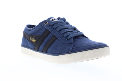 Gola Comet CMA516 Mens Blue Canvas Lace Up Lifestyle Sneakers Shoes