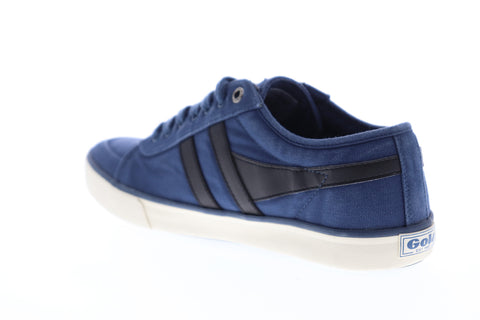 Gola Comet CMA516 Mens Blue Canvas Lace Up Lifestyle Sneakers Shoes