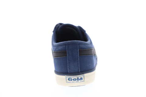 Gola Comet CMA516 Mens Blue Canvas Lace Up Lifestyle Sneakers Shoes