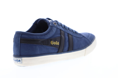 Gola Comet CMA516 Mens Blue Canvas Lace Up Lifestyle Sneakers Shoes