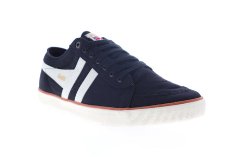 Gola Comet CMA516 Mens Black Canvas Lace Up Lifestyle Sneakers Shoes