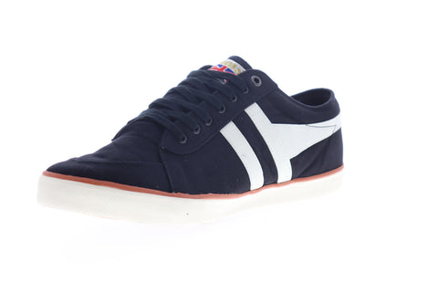 Gola Comet CMA516 Mens Black Canvas Lace Up Lifestyle Sneakers Shoes