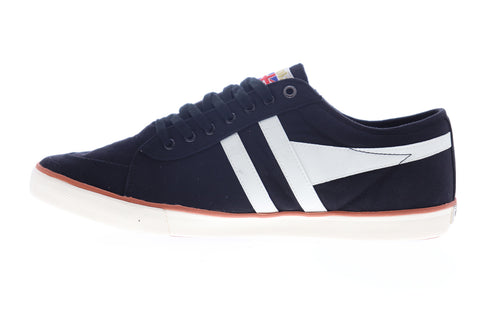 Gola Comet CMA516 Mens Black Canvas Lace Up Lifestyle Sneakers Shoes