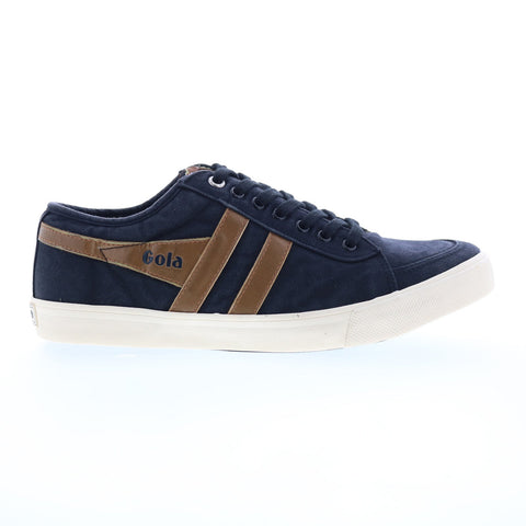 Gola Comet CMA516 Mens Black Canvas Lace Up Lifestyle Sneakers Shoes