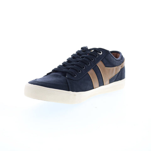 Gola Comet CMA516 Mens Black Canvas Lace Up Lifestyle Sneakers Shoes