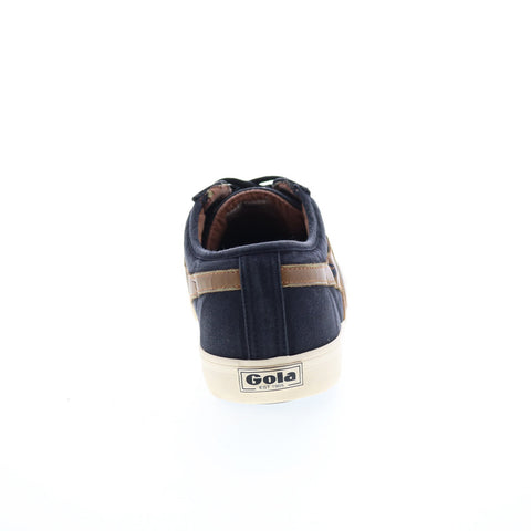Gola Comet CMA516 Mens Black Canvas Lace Up Lifestyle Sneakers Shoes