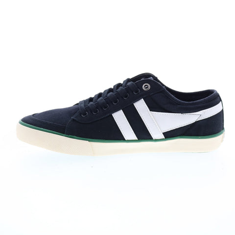 Gola Comet CMA516 Mens Black Canvas Lace Up Lifestyle Sneakers Shoes