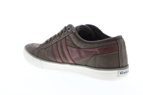 Gola Comet CMA516 Mens Brown Canvas Retro Low Top Lifestyle Sneakers Shoes