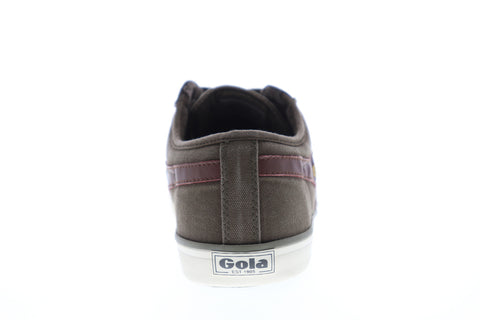 Gola Comet CMA516 Mens Brown Canvas Retro Low Top Lifestyle Sneakers Shoes