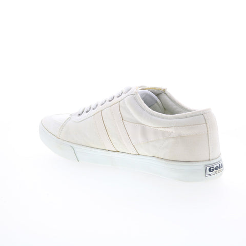 Gola Comet CMA516 Mens White Canvas Lace Up Lifestyle Sneakers Shoes