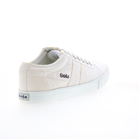 Gola Comet CMA516 Mens White Canvas Lace Up Lifestyle Sneakers Shoes