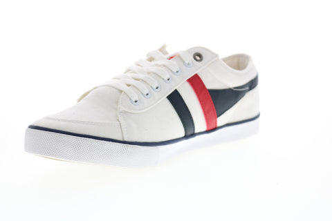 Gola Comet CMA516 Mens White Canvas Lace Up Lifestyle Sneakers Shoes