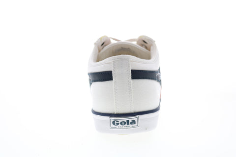Gola Comet CMA516 Mens White Canvas Lace Up Lifestyle Sneakers Shoes