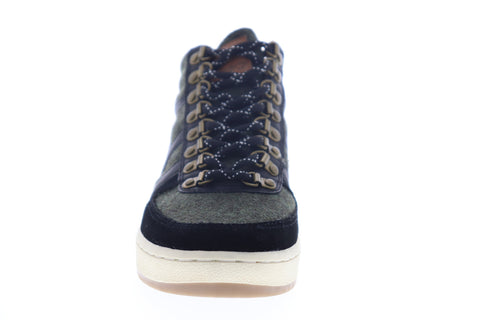 Gola Ascent High CMA521 Mens Gray Suede Mid Top Lace Up Lifestyle Sneakers Shoes