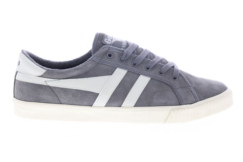 Gola Tennis Mark Cox CMA541 Mens Gray Suede Lace Up Lifestyle Sneakers Shoes
