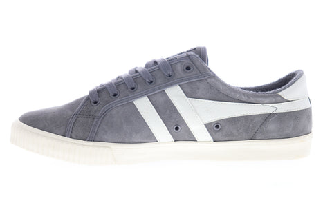 Gola Tennis Mark Cox CMA541 Mens Gray Suede Lace Up Lifestyle Sneakers Shoes