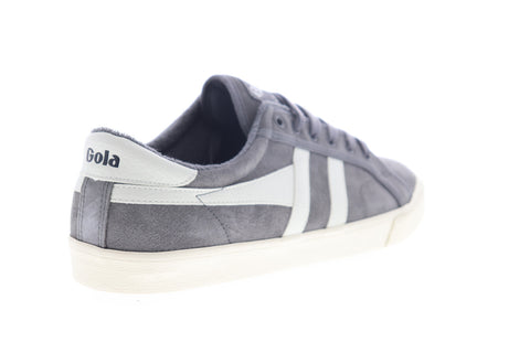 Gola Tennis Mark Cox CMA541 Mens Gray Suede Lace Up Lifestyle Sneakers Shoes