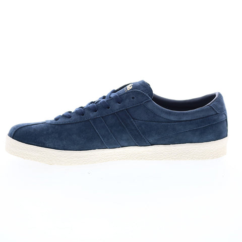 Gola Trainer Suede CMA558 Mens Blue Suede Lace Up Lifestyle Sneakers Shoes