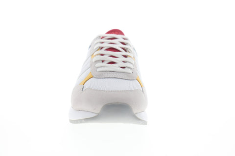 Gola Toronto CMA559 Mens White Mesh Lace Up Lifestyle Sneakers Shoes
